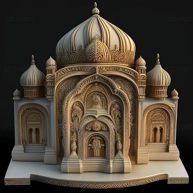 3D model Bangla Sahib (STL)